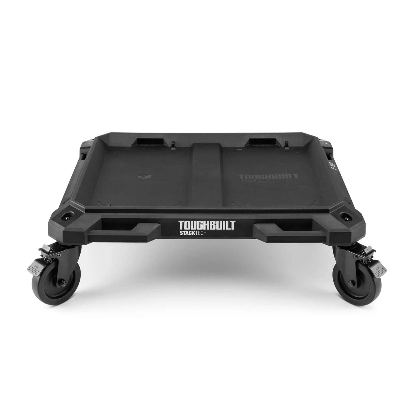 ToughBuilt StackTech 4-Wheel Cart, StackTech Compatible, Heavy-Duty Swivel & Locking Casters