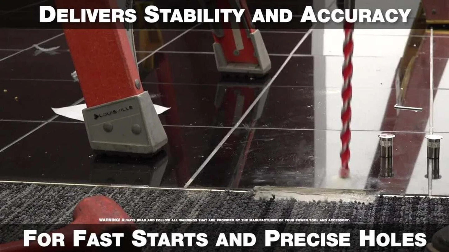 Diablo Speedemon 13x150mm Red Granite Drill Bit, Impact-Resistant Carbide Tip, Optimised Flute Design