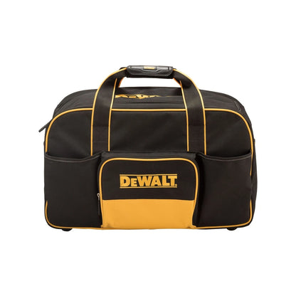 Dewalt 550mm Heavy Duty Nylon Duffle Bag with Ergonomic Handle and Ample Storage, Yellow