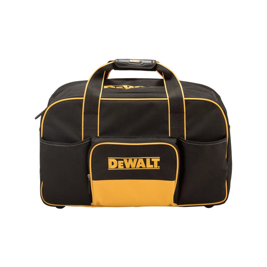 Dewalt 550mm Heavy Duty Nylon Duffle Bag with Ergonomic Handle and Ample Storage, Yellow