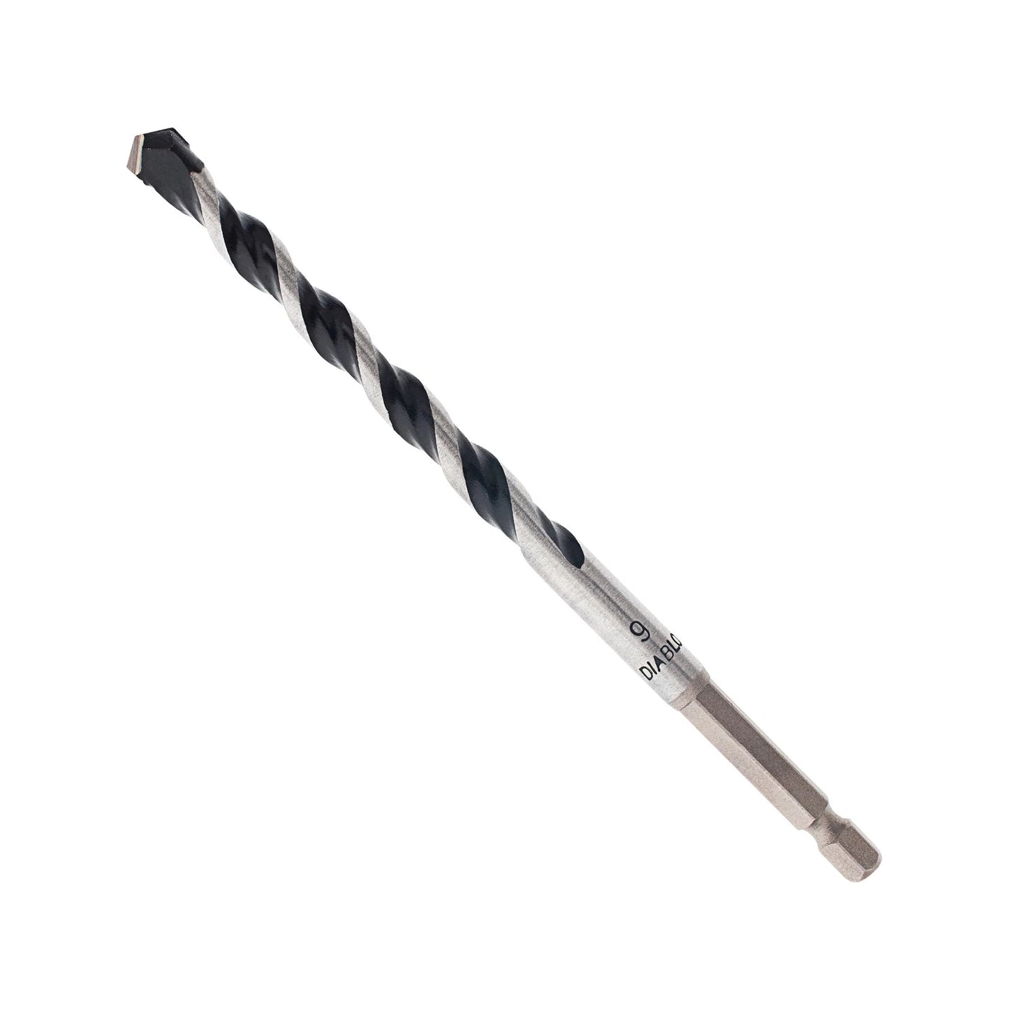 Diablo 9x120mm Multi-Material Carbide Tip Drill Bit - Impact Strong, Fast Precise Drilling