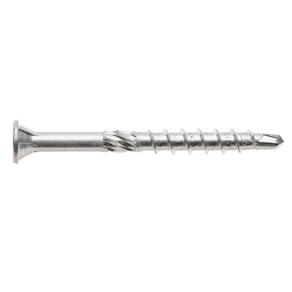 Zenith Easy-Fix SS304 Decking Screws T20 10G x 50mm, Corrosion-Resistant, 50 Pack