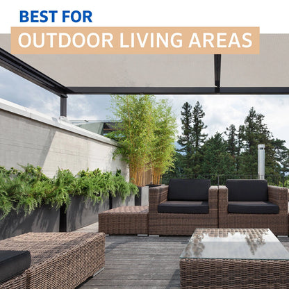 Coolaroo Heavy Duty 1.83x6m Shade Cloth 90% UV Block, Cancer Council Endorsed