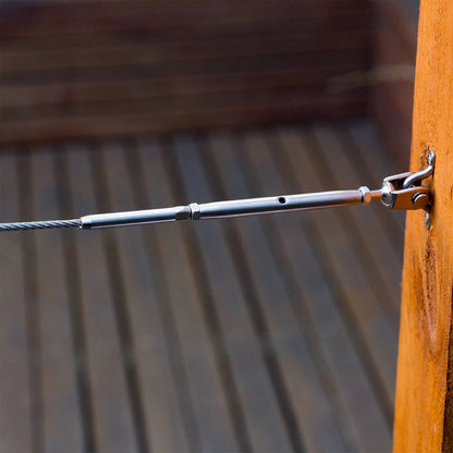 Taskmaster 3mm Stainless Steel Jaw & Swage Bottlescrew, Marine Grade 316