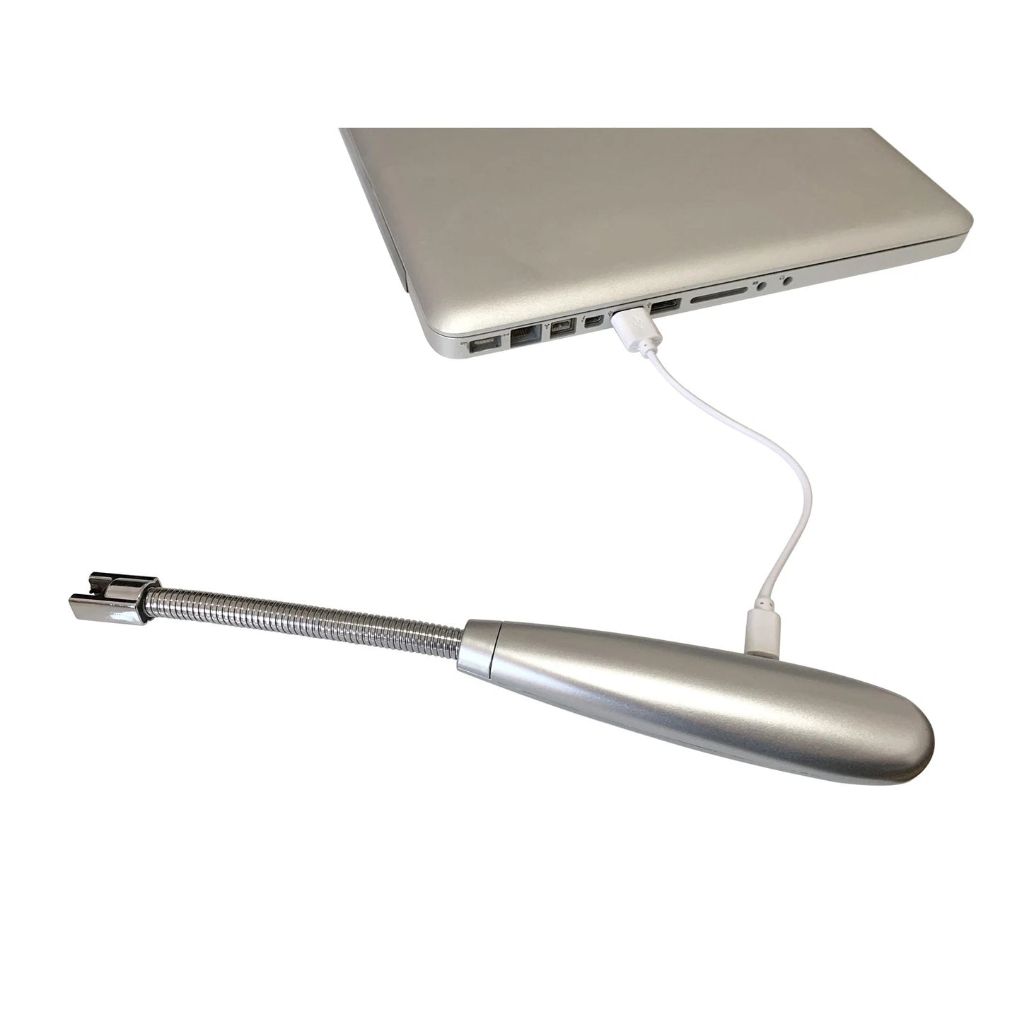 Sandleford USB Rechargeable Lighter, Eco-Friendly, Flexible Neck, Safety Lock, Black