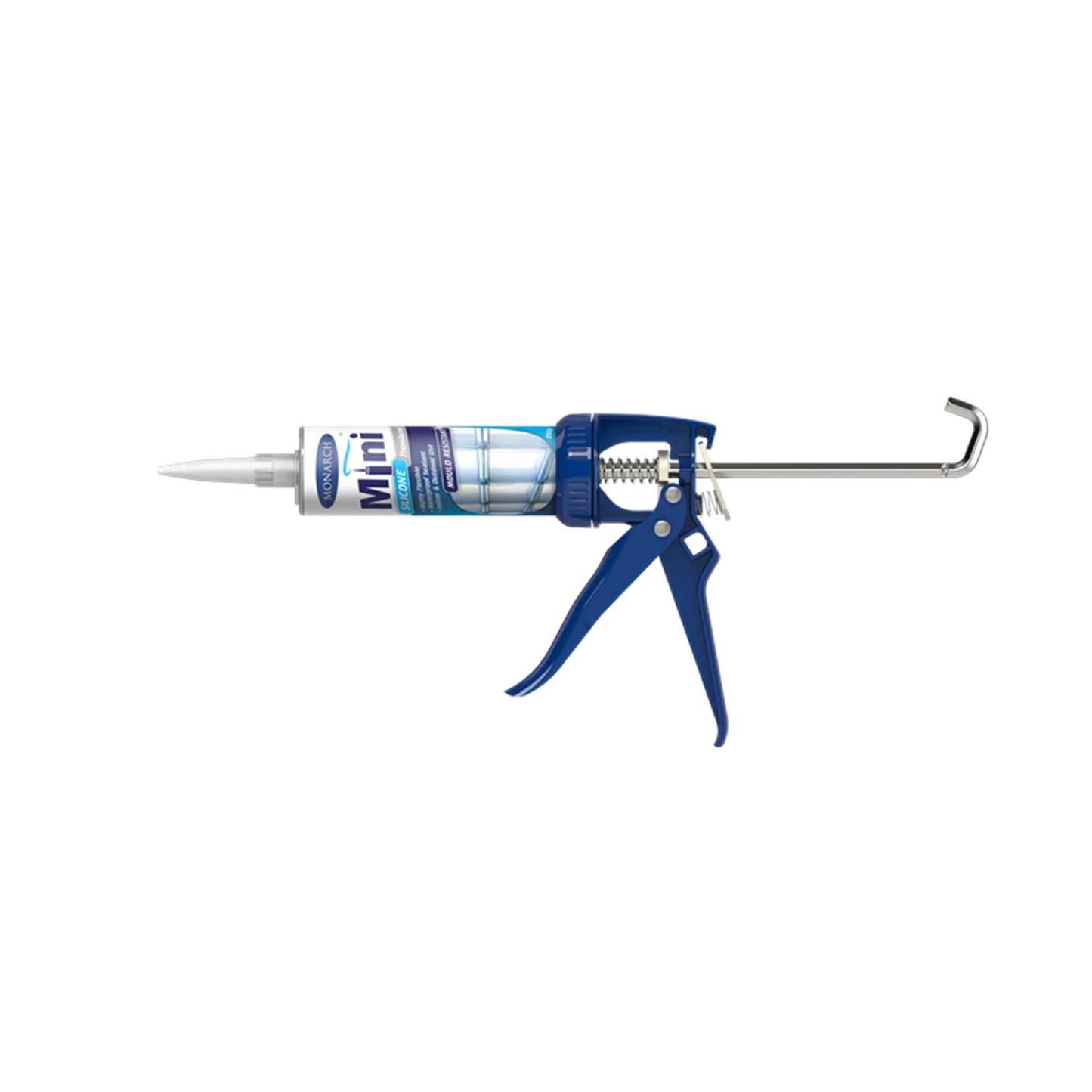Monarch Mini Compact Caulking Gun, Lightweight, Compatible with Monarch Mini Cartridges, Metal