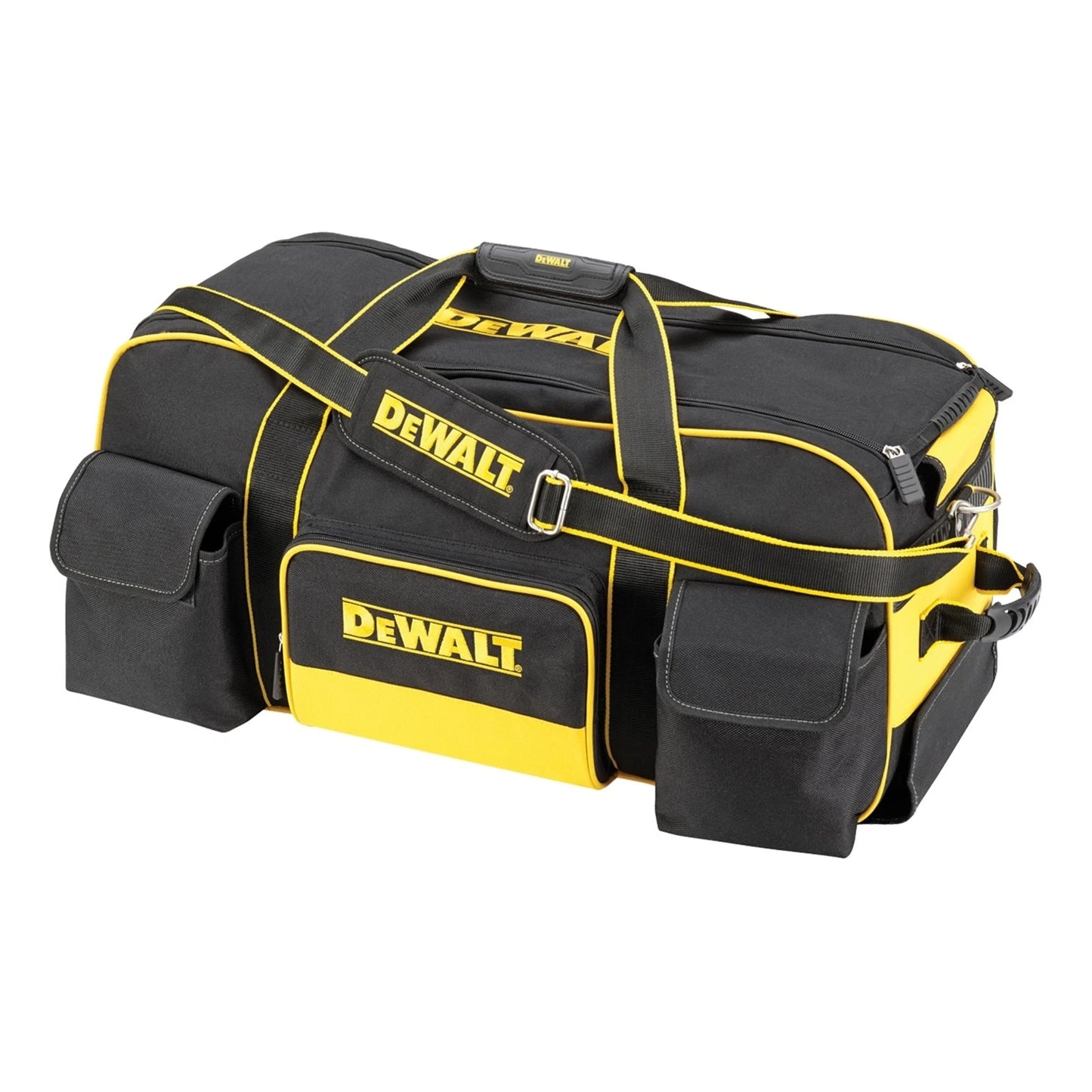 DeWALT Heavy Duty Roller Tool Bag, Large Capacity, Durable 1200 Denier, Telescopic Handle