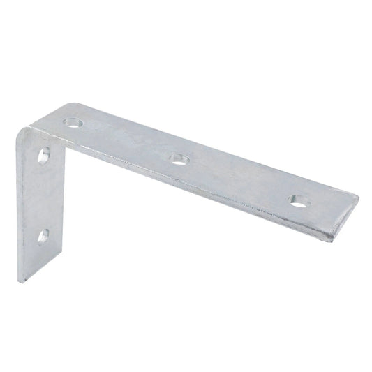 Carinya Heavy-Duty Galvanised Angle Bracket 210x130mm, 75kg Load, Indoor/Outdoor Use