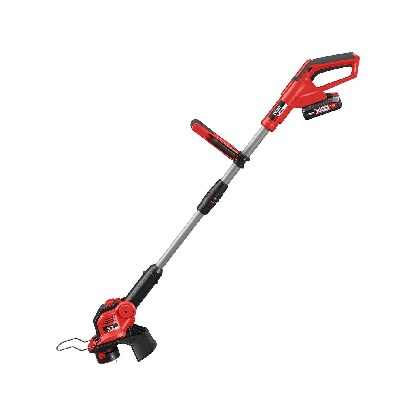 Ozito PXC 18V Cordless Line Trimmer Kit 280mm with Adjustable Head & Telescopic Shaft