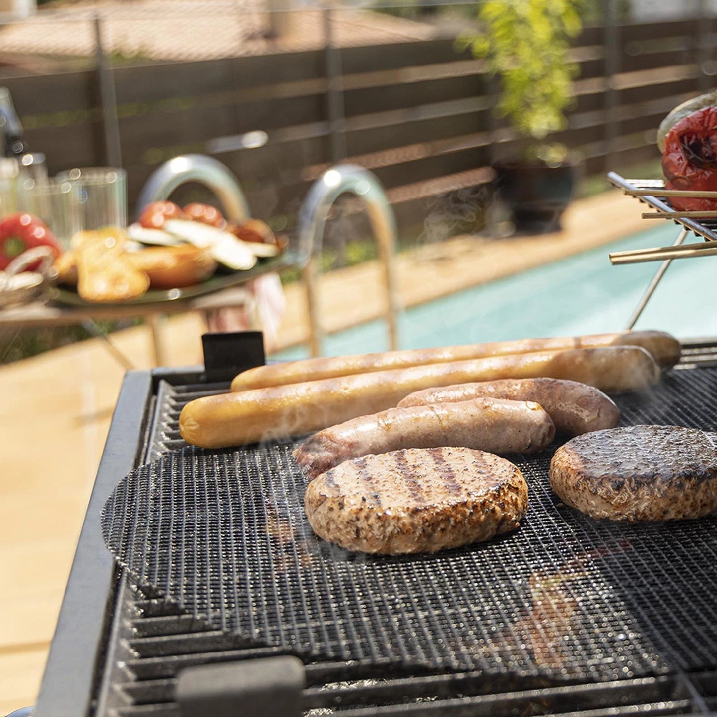 Matador Mesh Grill Mat - Non-Stick, Food-Grade, Fits Grills Up to 22", High Heat Resistance