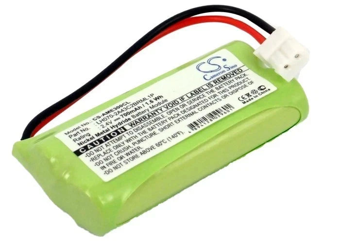 Cameron Sino 700mAh Ni-MH Rechargeable Battery 2.4V for American, Telekom, AT&T, VTech