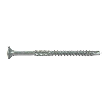 ZENITH 14G Galvanised Bugle Batten Screws 8x100mm TORX 30 Head - 100 Pcs