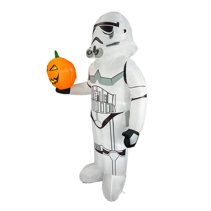 Star Wars 1.8m Inflatable Halloween Stormtrooper with LED Lights, Indoor/Outdoor Use