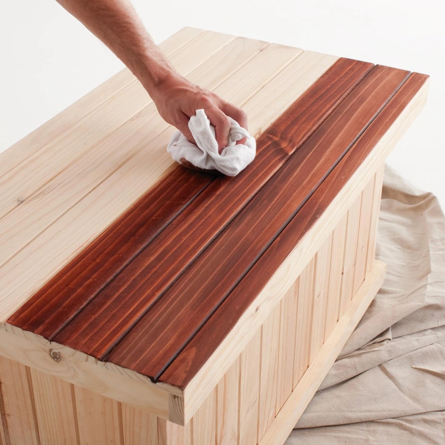 Cabot's 250ml Walnut Interior Stain, Oil-Based, UV & Waterproof, Easy Application