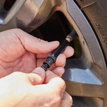 Trojan Tyre Deflators 4 Pcs - Adjustable 5-30psi, Auto Shut Off, Simultaneous Deflation