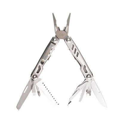 Kincrome 15 Function Multi-Tool, Stainless Steel, Locking Mechanism, Pocket Clip