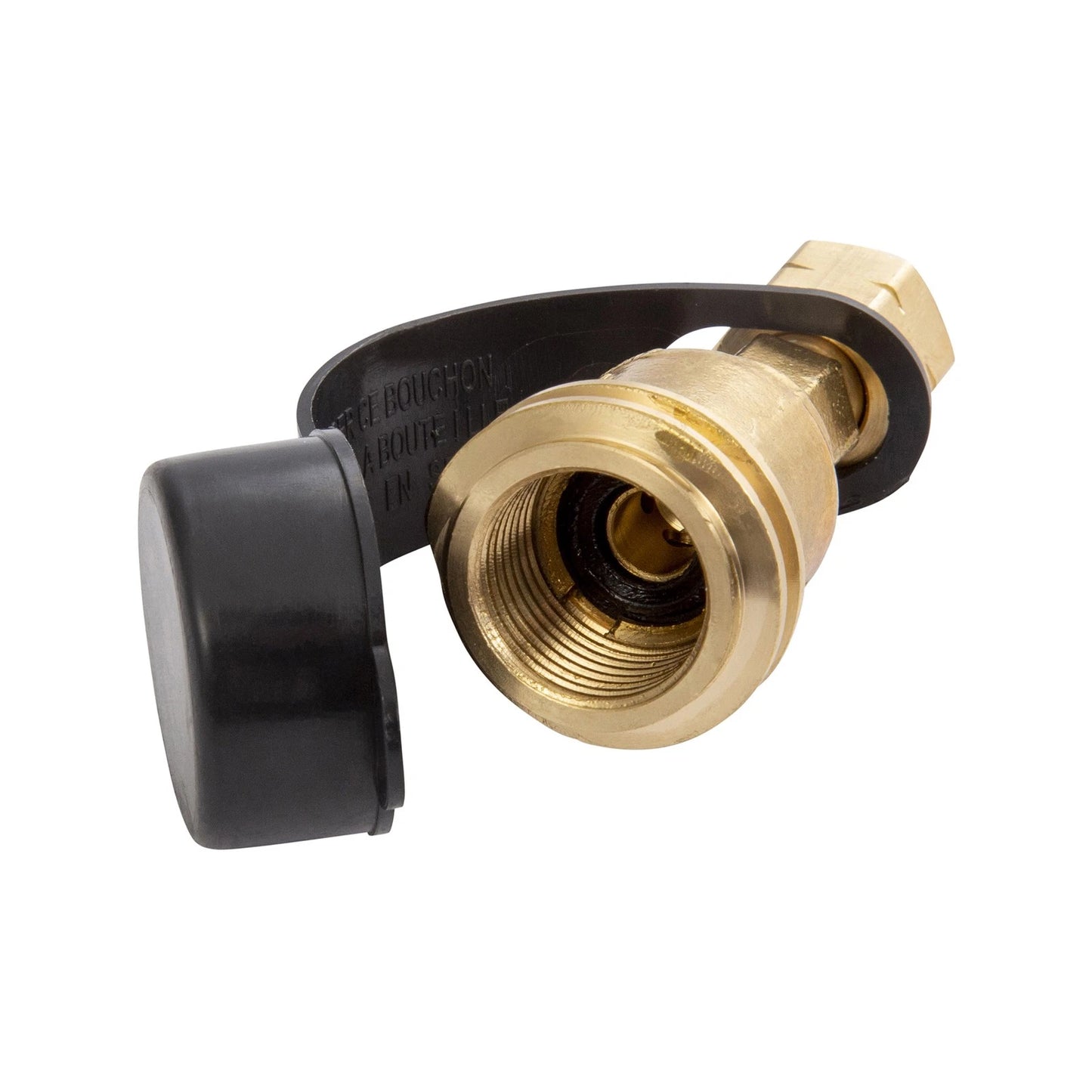 Gasmate Tap Adaptor Brass 1-20 UNEF to 3/8" BSPP LH for BBQ & Camping