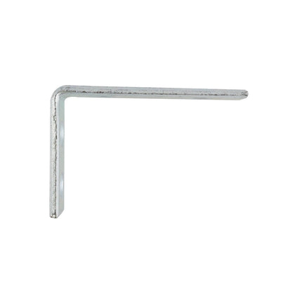 Carinya Heavy-Duty Zinc Plated Angle Bracket 75x50mm for Indoor & Outdoor Use