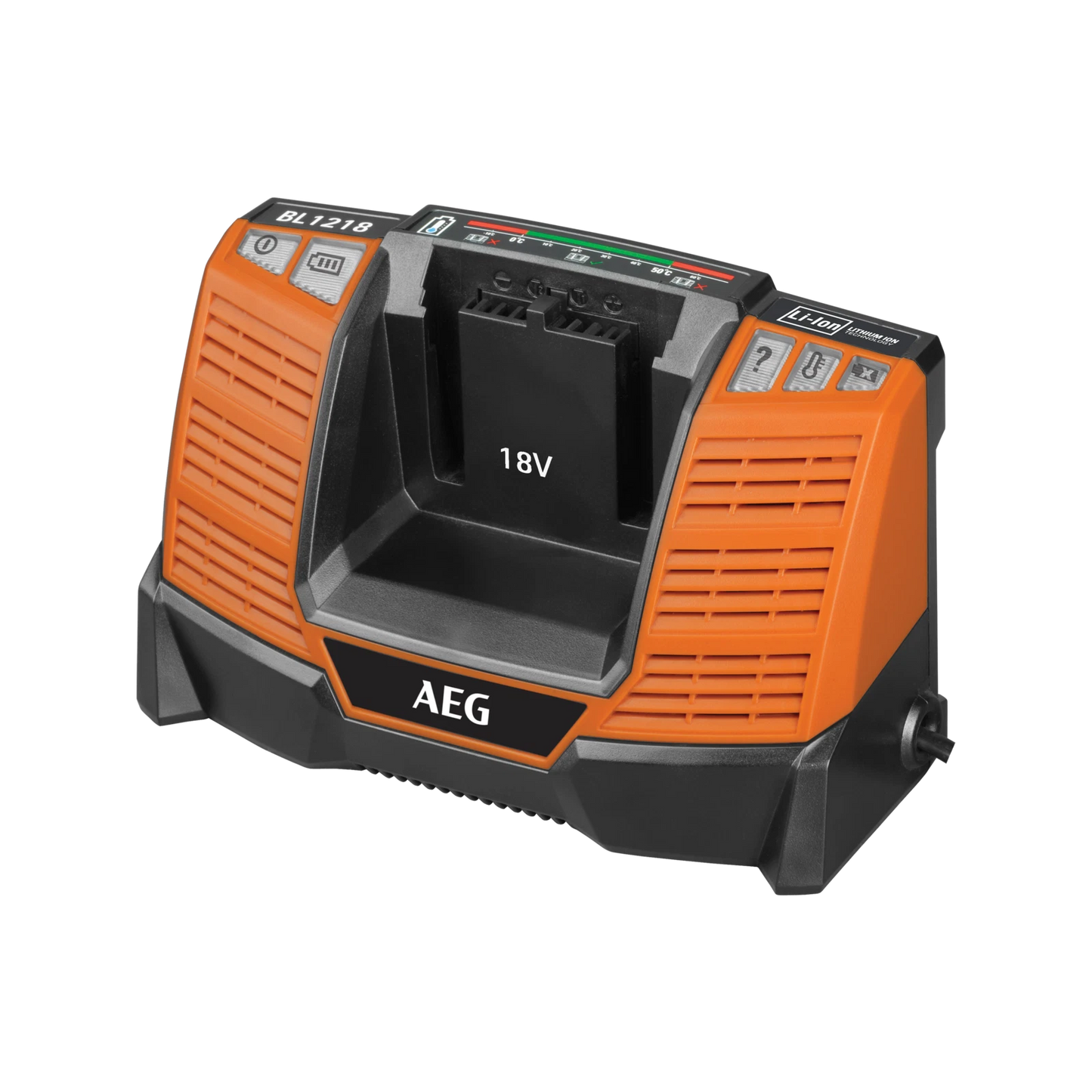 AEG 36V 18" FUSION Lawn Mower Kit, Brushless Motor, 2x18V Batteries, Steel Deck, 3-in-1 Function