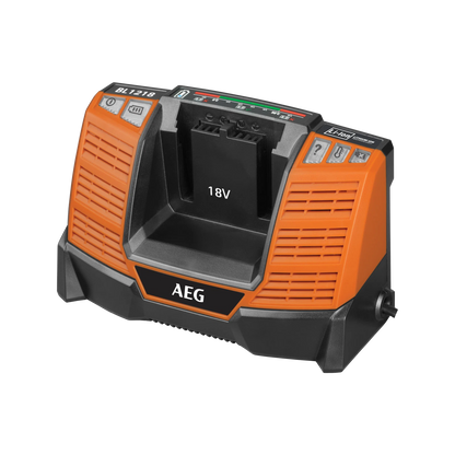 AEG 36V 18" FUSION Lawn Mower Kit, Brushless Motor, 2x18V Batteries, Steel Deck, 3-in-1 Function