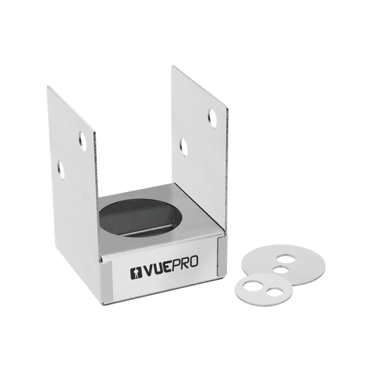 Vuepro 90mm Stainless Steel Bolt Down Post Support for Coastal Environments