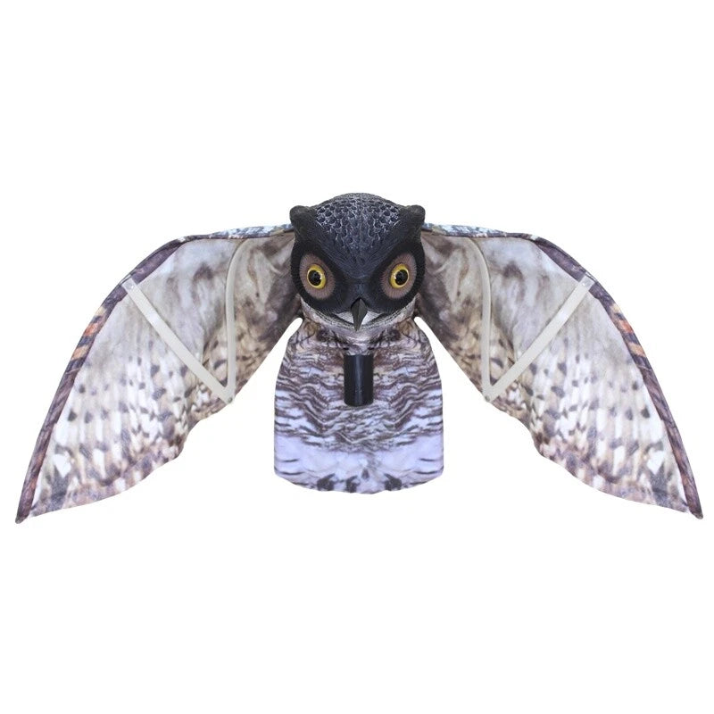 Whites Prowling Owl Pest Control 40cm x 1.0m Outdoor Decoy, Realistic Design