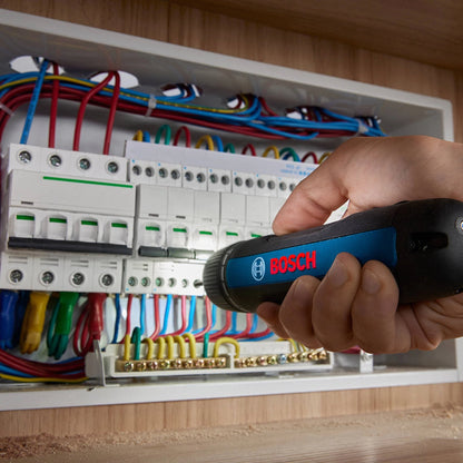 Bosch Professional GO 3 Cordless Screwdriver Kit, Dual-Activation, 5 Torque Settings, 360 RPM