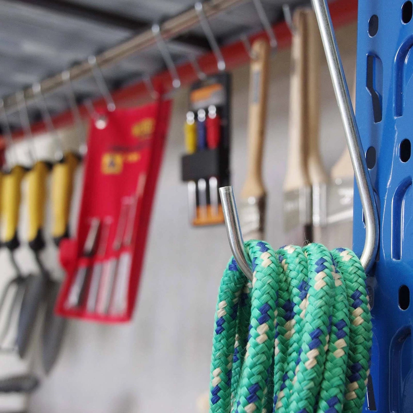 Taskmaster Steel S Hook 150x45x30x5mm 4 Pack - Durable Garage Storage Solution