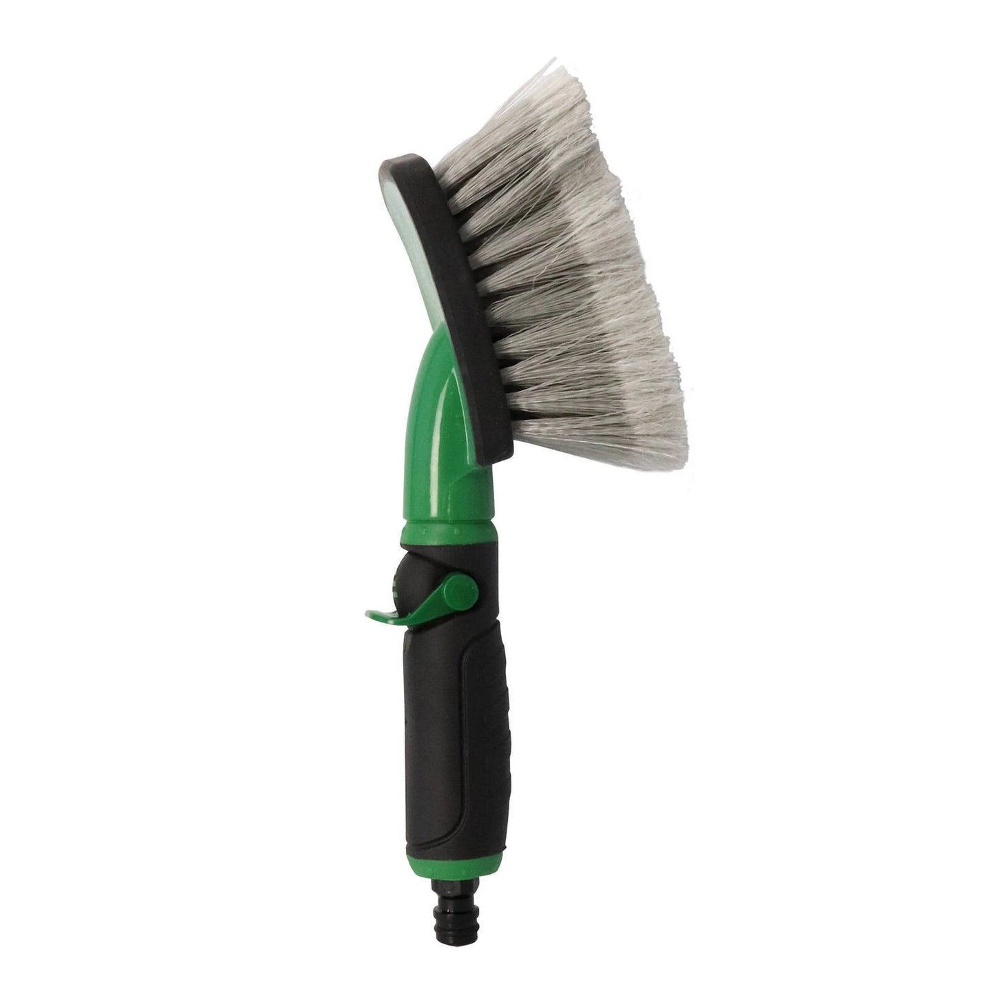 Turtle Wax Water Flow Wash Brush with Soft Bristles, Ergonomic Handle, Water Control Valve