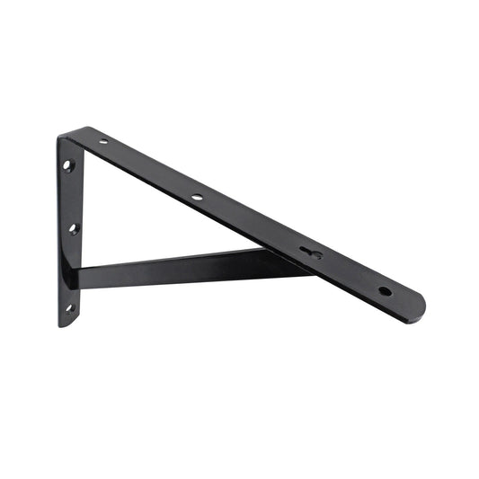 Carinya Black Heavy Duty Bracket 250x200mm, 175kg Load, Powder Coated Steel