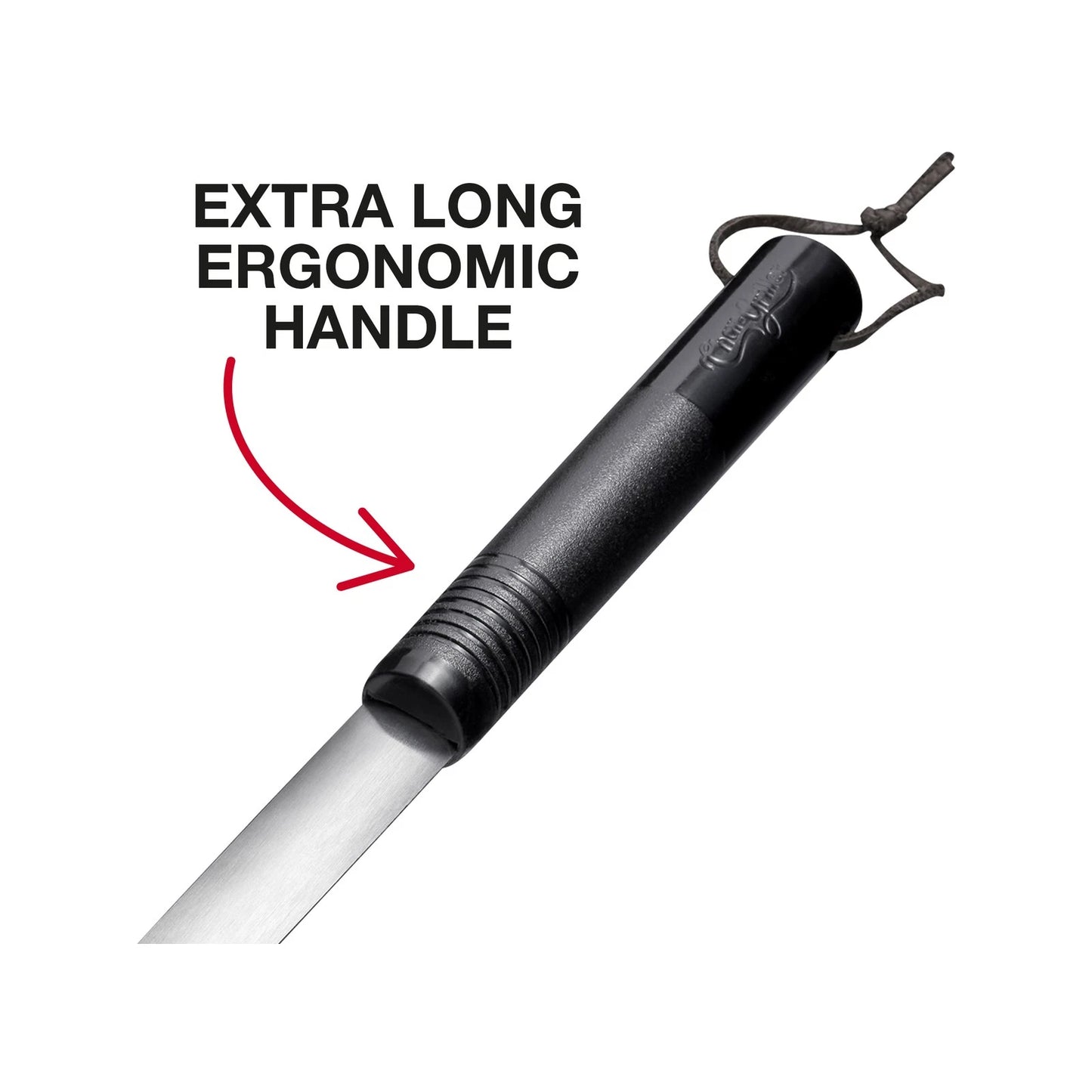 Char-Griller Long BBQ Spatula, 46cm, Heavy Duty Blade, Ergonomic Handle, Hanging Strap