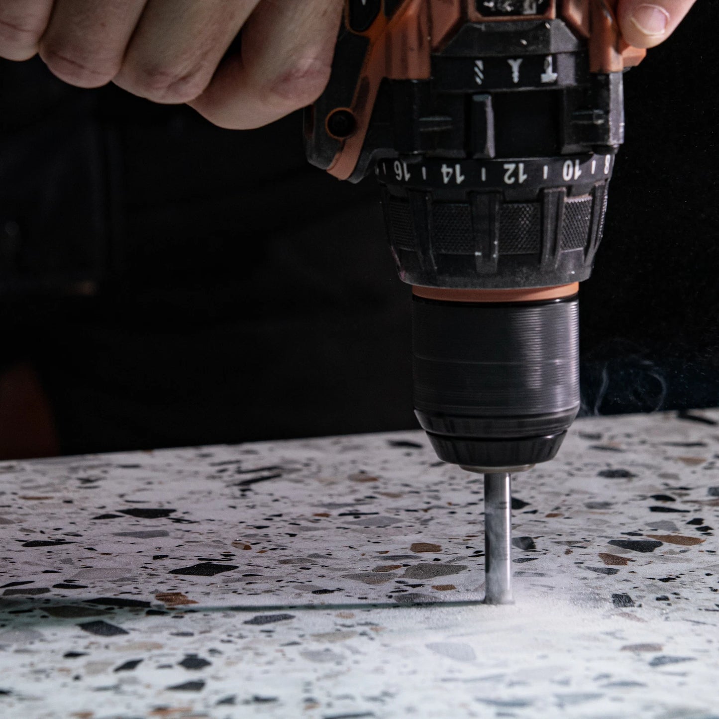 Kango 12mm Natural Stone & Tile Drill Bit, Durable Carbide Tip, Wet/Dry Use, Universal Compatibility