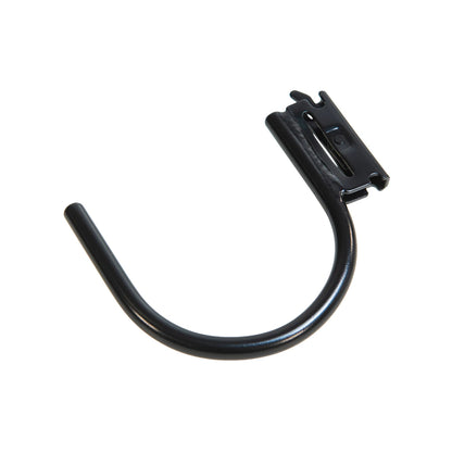 GRUNT E-Track Fitting U Hook Black, 180kg Capacity, Easy Install, Secure Locking