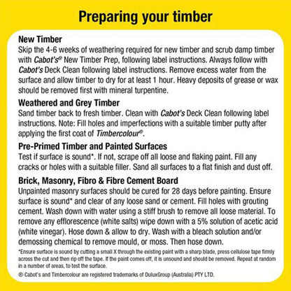 Cabot's 2L Indian Red Timbercolour Deck & Exterior Paint, UV & Mould Resistant