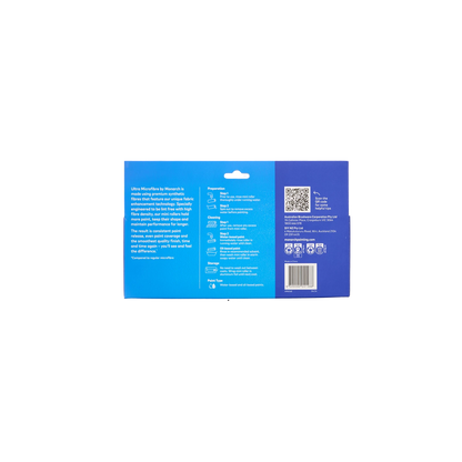 Monarch Ultra Microfibre Mini Roller 100/10mm Nap 5 Pack for Smooth Interior Surfaces