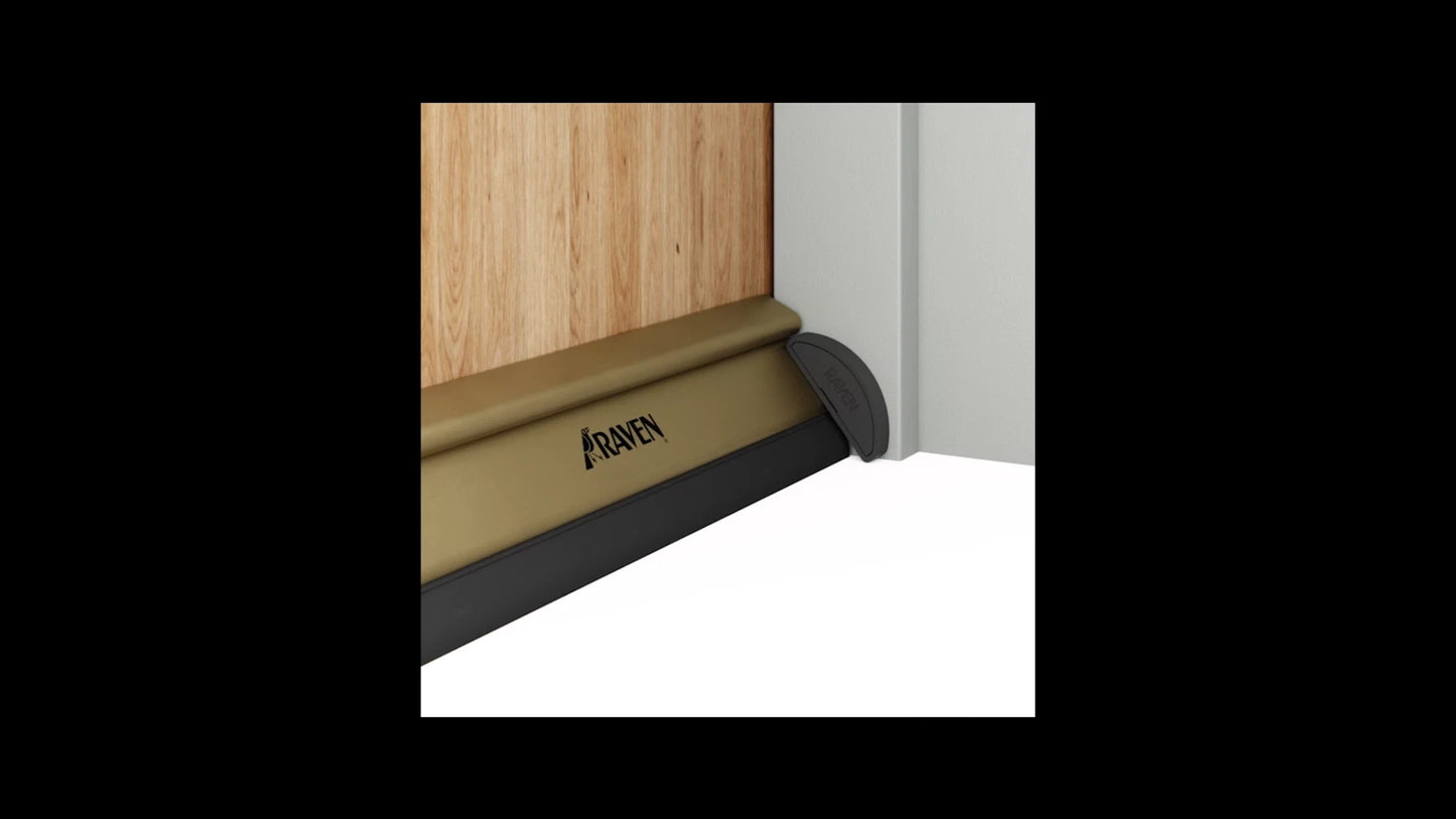 Raven Gold Door Bottom Seal 920mm - Easy Install, Automatic Cam Seal, Durable Aluminium