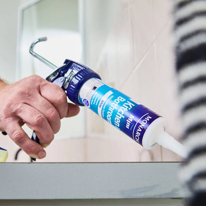 Monarch Mini Compact Caulking Gun, Lightweight, Compatible with Monarch Mini Cartridges, Metal