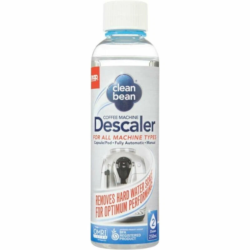 Map Clean Bean Descaler 250ml Pack of 6 - Effective Coffee Machine Limescale Remover