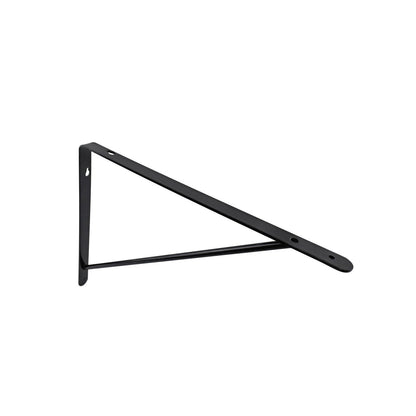 Carinya Black Heavy Duty Studio Bracket 300x250mm, 125kg Load, Sleek Design