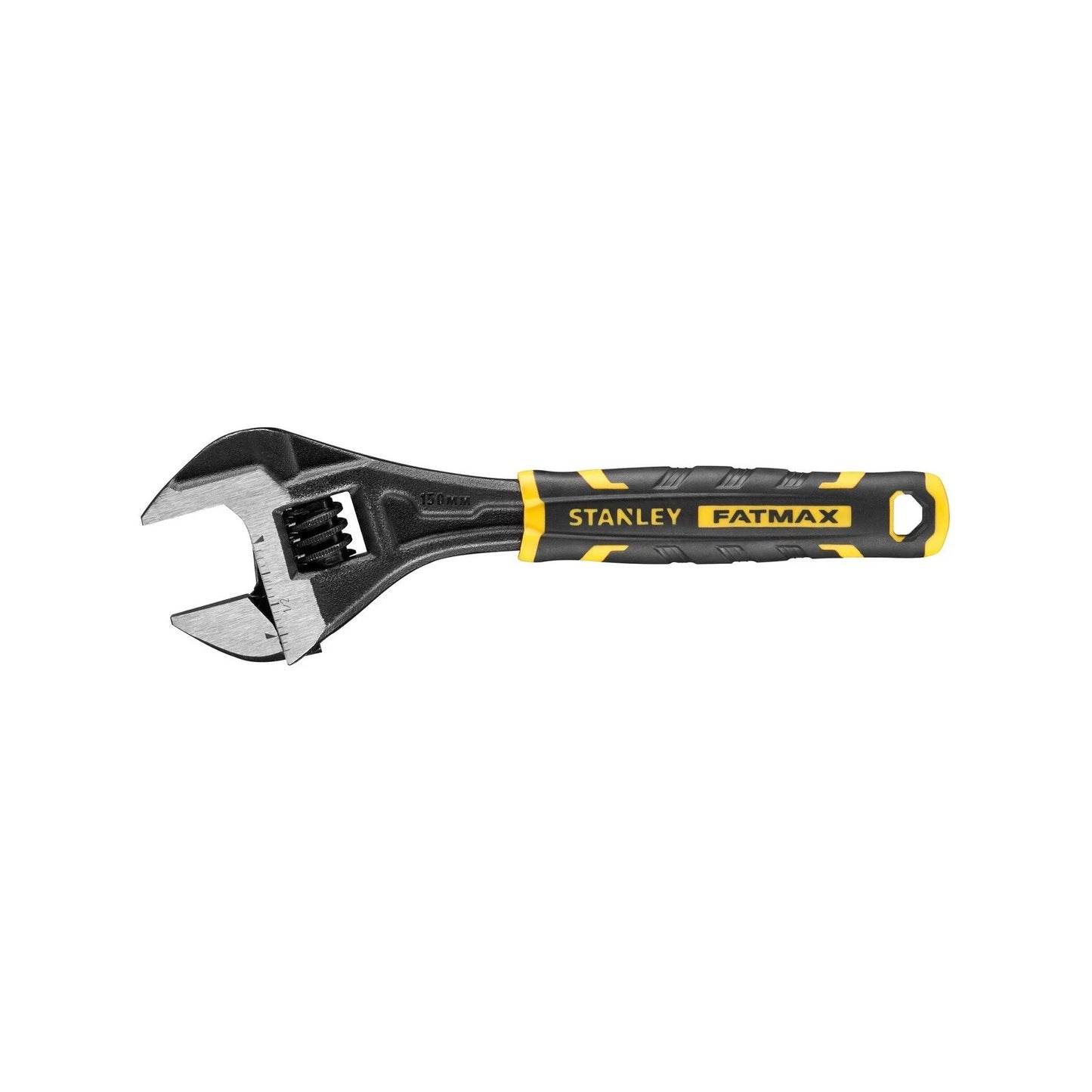 Stanley FatMax 150mm Bi-Material Quick Adjust Wrench with Dual Scales & Comfort Grip