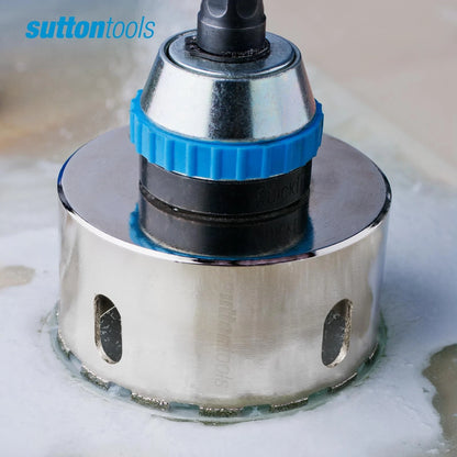 Sutton Tools 54mm Diamond Grit Holesaw, Deep Cutting, Universal Compatibility