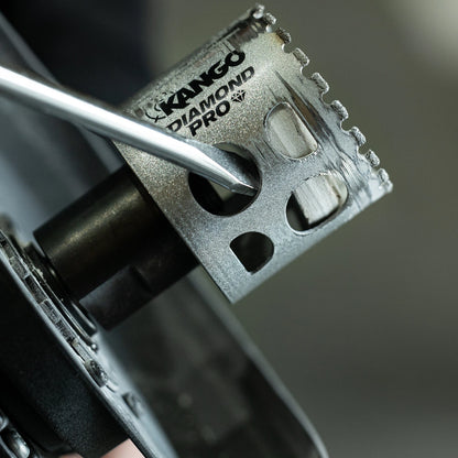 Kango 51mm Diamond Hole Saw for Tile, Porcelain, Marble, Granite - Fast, Durable, Wet/Dry Use