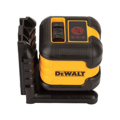 DeWALT Red Cross Line Laser Level, 12m Range, IP54, Horizontal & Vertical Lines
