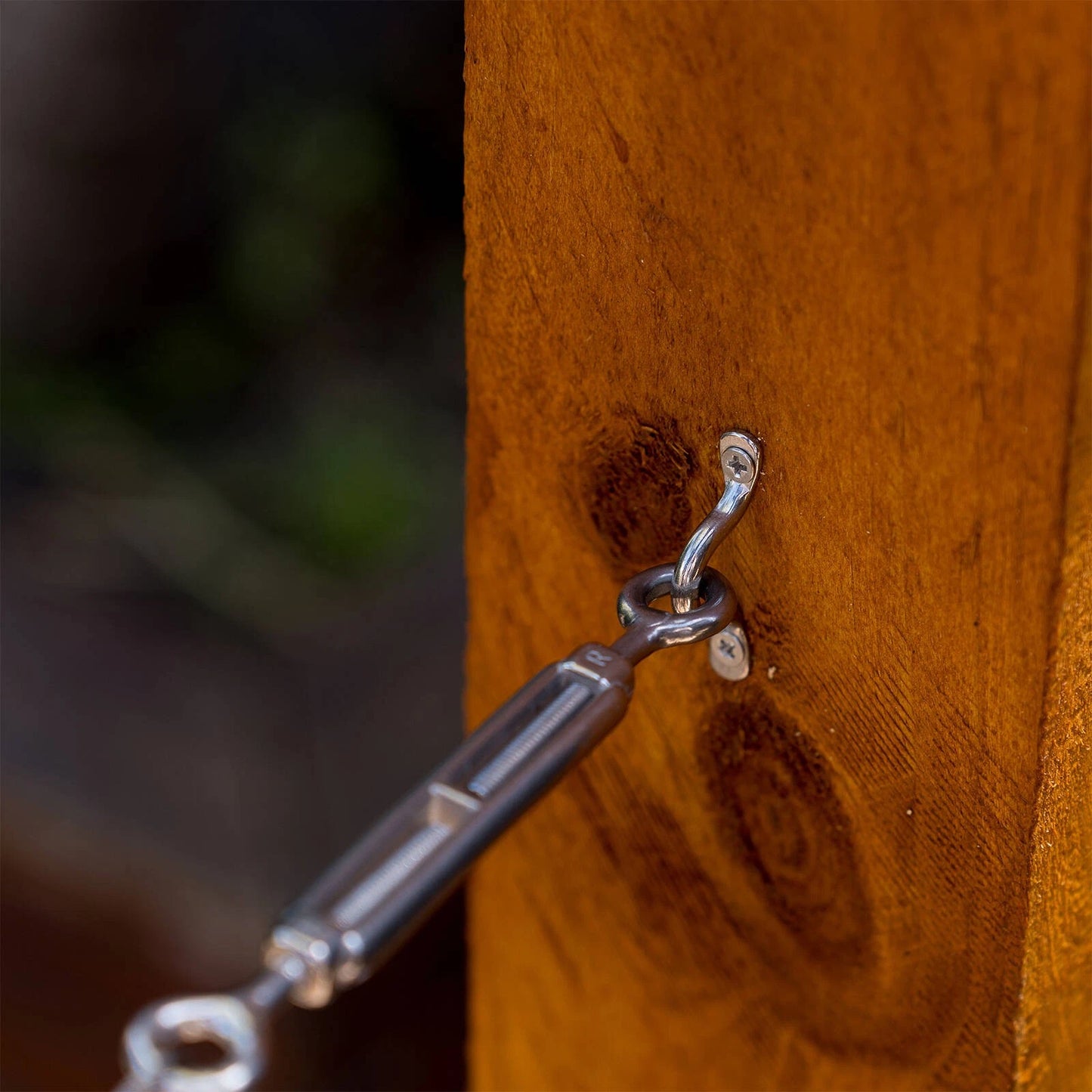 Taskmaster 4mm 316 Stainless Steel Wire Eye Strap - Marine Grade, Pack of 4