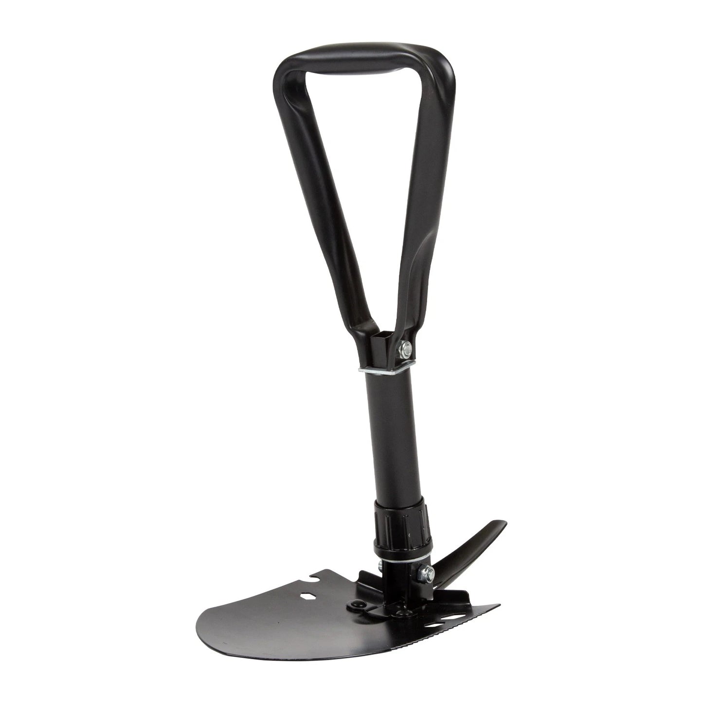 Trojan Folding Camping Shovel with Carry Bag, All Steel, Multi-Functional Blade, Compact Design