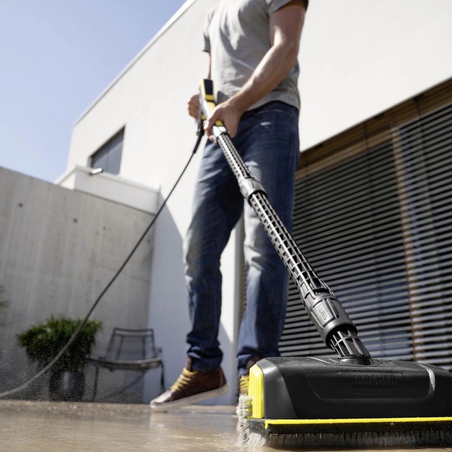 Karcher PS 30 Plus Power Scrubber, German Engineered, High-Pressure Nozzles, Compact Design