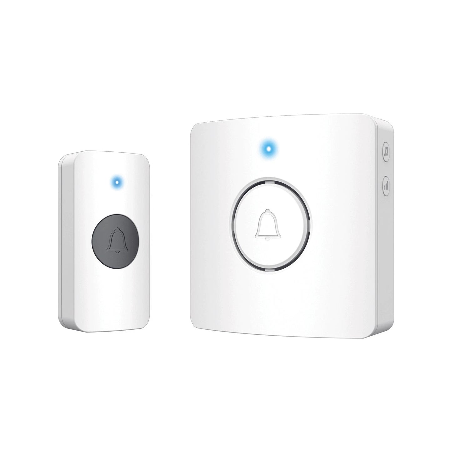 Arlec Wireless Door Chime, 38 Sounds, Battery Powered, Easy Install, 75m Range, Indoor Use
