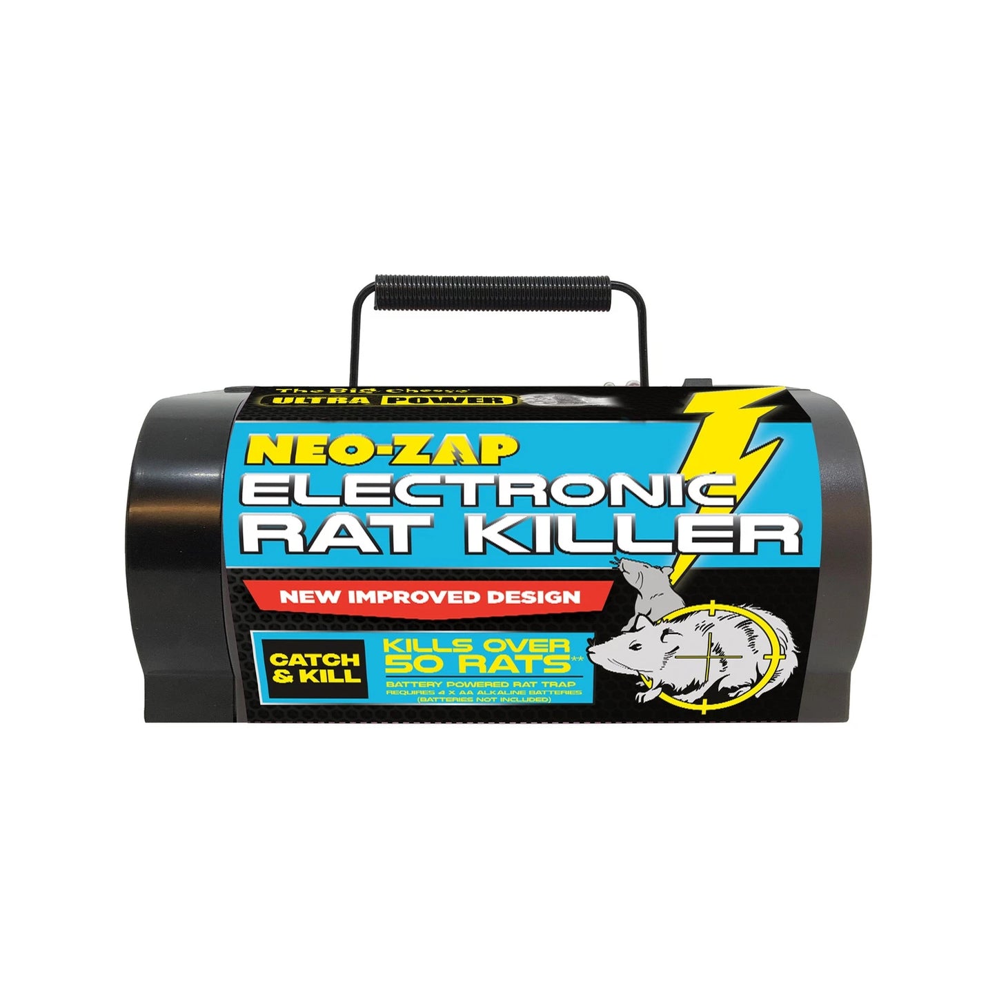 The Big Cheese Ultra Power Electronic Rat Killer - Humane, Indoor Use, High Capacity