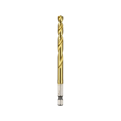 Kango 6.5mm Hypertorque Impact HSS Drill Bit, Titanium Coated, ¼” Hex Shank