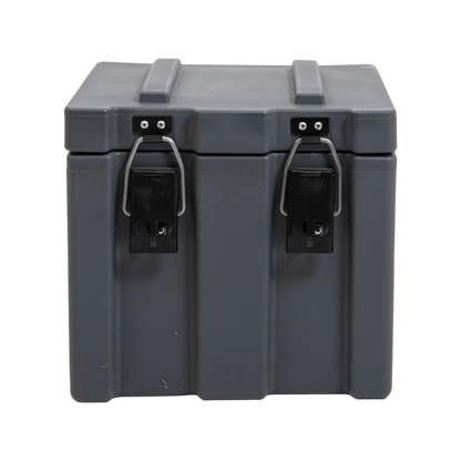 Rhino Toolbox 400x400x400mm Grey Cargo Case, Durable Polyethylene, Water-Resistant Seal